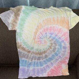 Abercrombie & Fitch Multicolor Tie-Dye Short Sleeve Tee